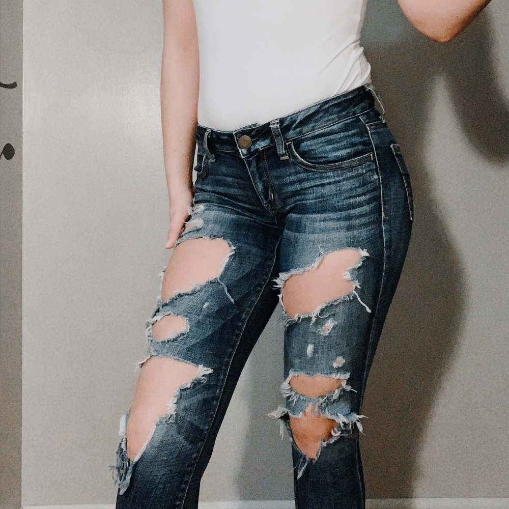 American Eagle Ripped Jeans